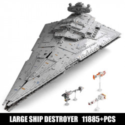 moc star wars isd monarch imperial destroyer bricks toy