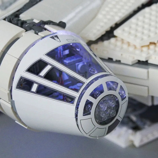 moc star wars kessel run millennium falcon bricks toy moc star wars kessel run millennium falcon bricks toy
