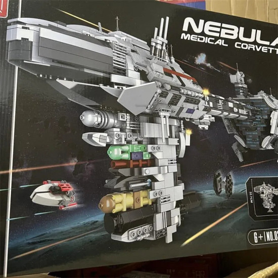 moc star wars nebulon-b escort frigate bricks toy moc star wars nebulon-b escort frigate bricks toy