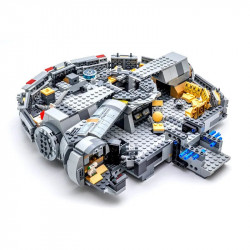 moc star wars new millennium falcon bricks toy 99022
