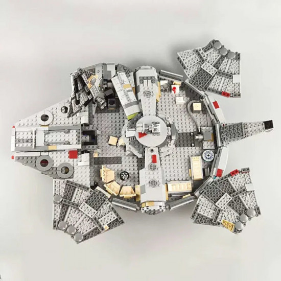 moc star wars new millennium falcon bricks toy 99022 moc star wars new millennium falcon bricks toy 99022