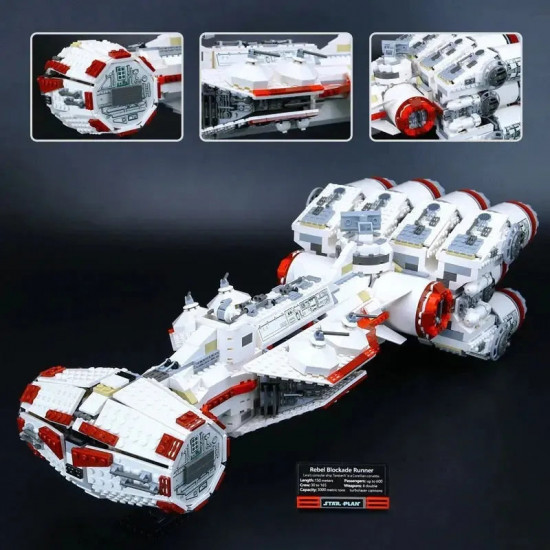 moc star wars rebel blockade runner bricks toy 05046 moc star wars rebel blockade runner bricks toy 05046