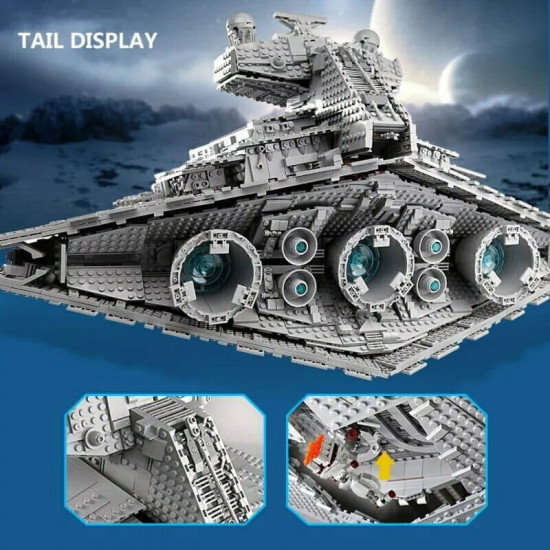 moc star wars ucs imperial star destroyer bricks toys 81098 moc star wars ucs imperial star destroyer bricks toys 81098