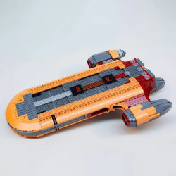 moc star wars ucs luke skywalker's landspeeder bricks toys