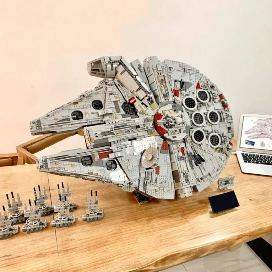 moc star wars ucs millennium falcon bricks toy 05132 moc star wars ucs millennium falcon bricks toy 05132