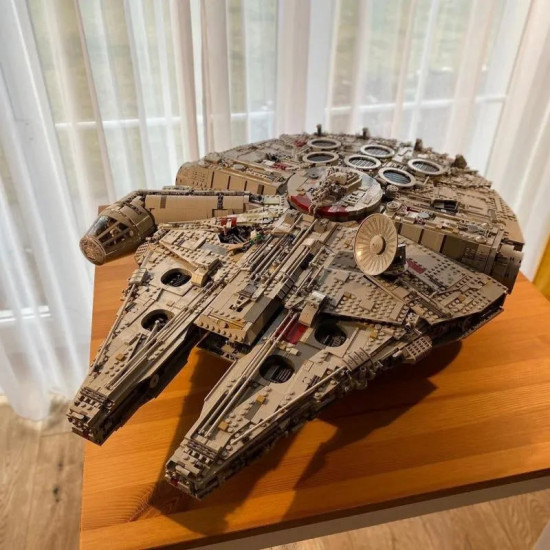 moc star wars ucs millennium falcon bricks toy 05132 moc star wars ucs millennium falcon bricks toy 05132