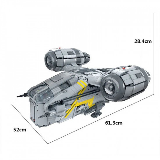 moc star wars ucs razor crest bricks toys 032002 moc star wars ucs razor crest bricks toys 032002