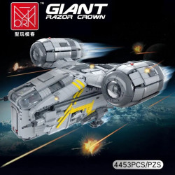 moc star wars ucs razor crest bricks toys 032002