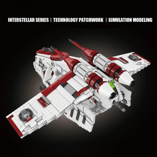moc star wars ucs republic gunship cruiser bricks toy moc star wars ucs republic gunship cruiser bricks toy