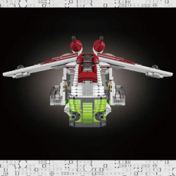 moc star wars ucs republic gunship cruiser bricks toy