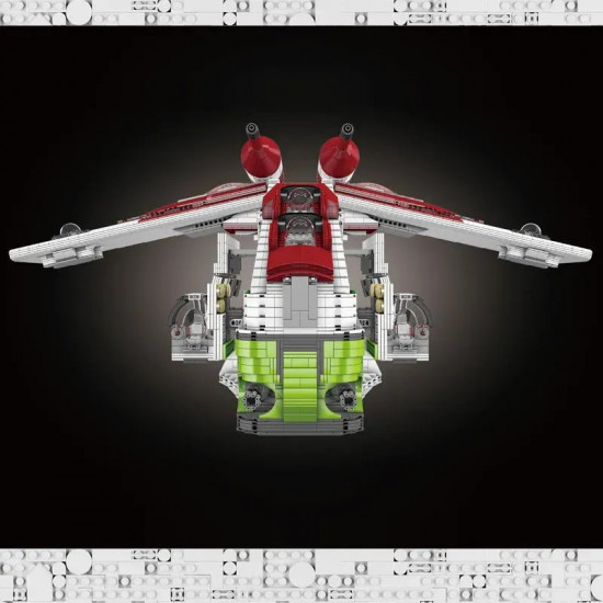 moc star wars ucs republic gunship cruiser bricks toy moc star wars ucs republic gunship cruiser bricks toy