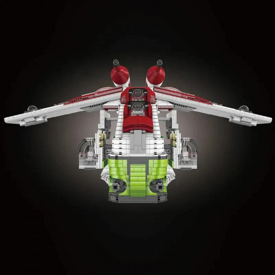 moc star wars ucs republic gunship cruiser bricks toy moc star wars ucs republic gunship cruiser bricks toy