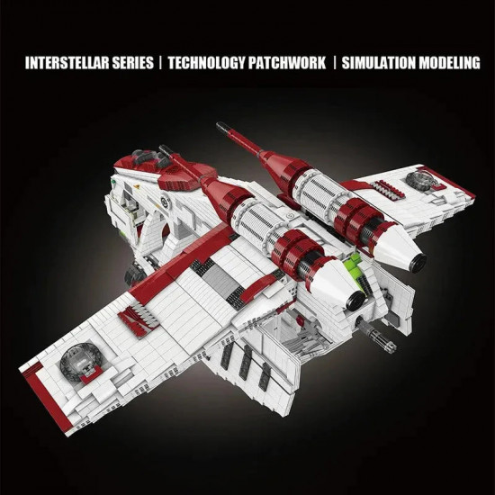 moc star wars ucs republic gunship cruiser bricks toy moc star wars ucs republic gunship cruiser bricks toy