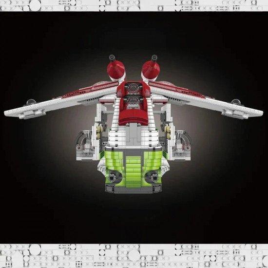 moc star wars ucs republic gunship cruiser bricks toy moc star wars ucs republic gunship cruiser bricks toy