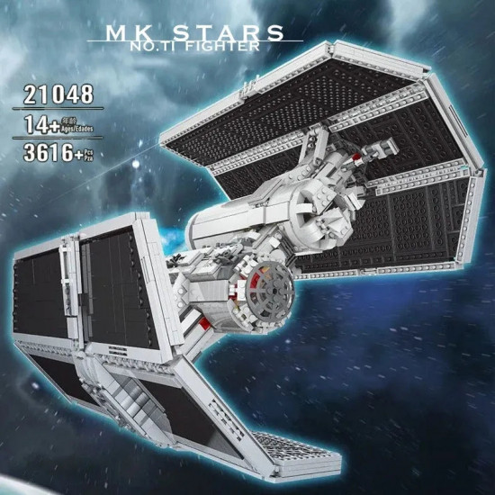 moc star wars ucs tie bomber fighter bricks toy 21048 moc star wars ucs tie bomber fighter bricks toy 21048