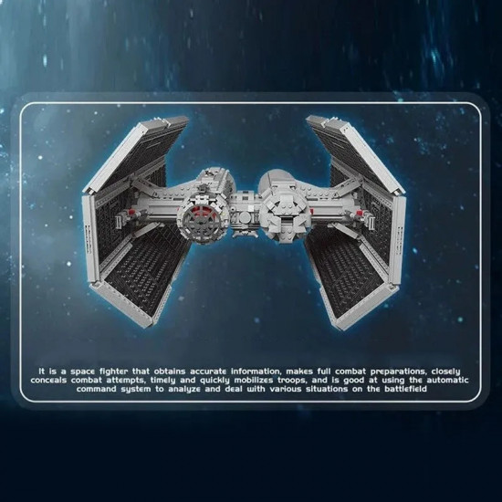 moc star wars ucs tie bomber fighter bricks toy 21048 moc star wars ucs tie bomber fighter bricks toy 21048