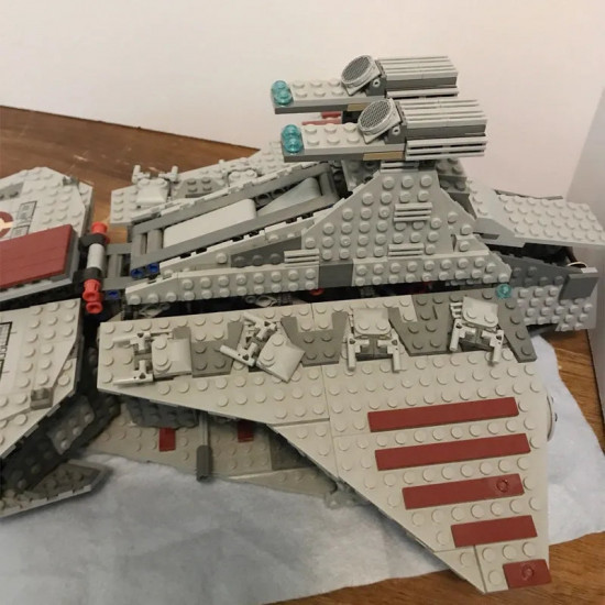 moc star wars venator republic attack cruiser bricks toys moc star wars venator republic attack cruiser bricks toys