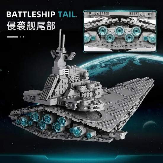 moc star warship invasion destroyer ship space bricks toys moc star warship invasion destroyer ship space bricks toys