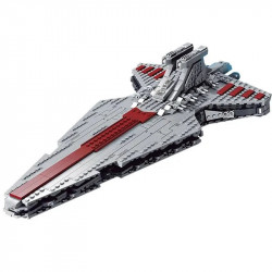 moc star warship super destroyer ship bricks toys