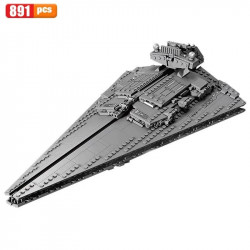 moc star warship victory destroyer ship bricks toy