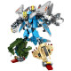 moc steel mecha transformed fighter robot bricks toys moc steel mecha transformed fighter robot bricks toys