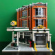 moc street expert city corner garage bricks toy 15042 moc street expert city corner garage bricks toy 15042