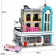 moc street expert city downtown diner bricks toy 15037 moc street expert city downtown diner bricks toy 15037