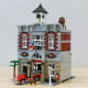 moc street expert city fire brigade bricks toy 15004 moc street expert city fire brigade bricks toy 15004