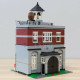 moc street expert city fire brigade bricks toy 15004 moc street expert city fire brigade bricks toy 15004