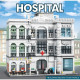 moc street expert city hospital bricks toy 10188 moc street expert city hospital bricks toy 10188