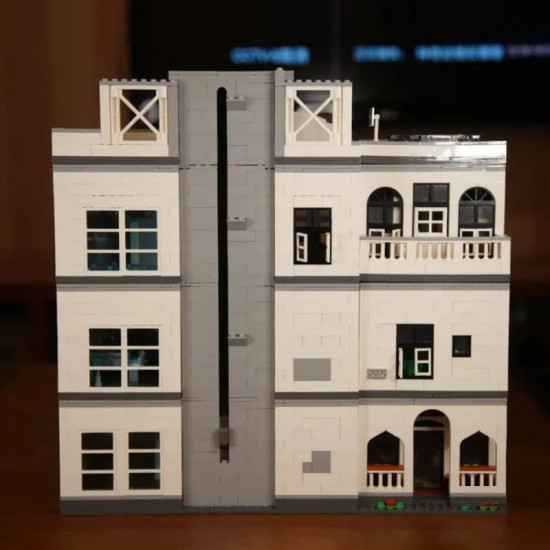 moc street expert city hospital bricks toy 10188 moc street expert city hospital bricks toy 10188