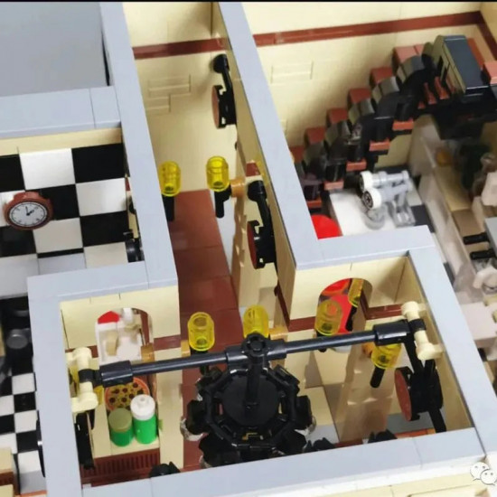moc street expert city pizza house bricks toy 10202 moc street expert city pizza house bricks toy 10202