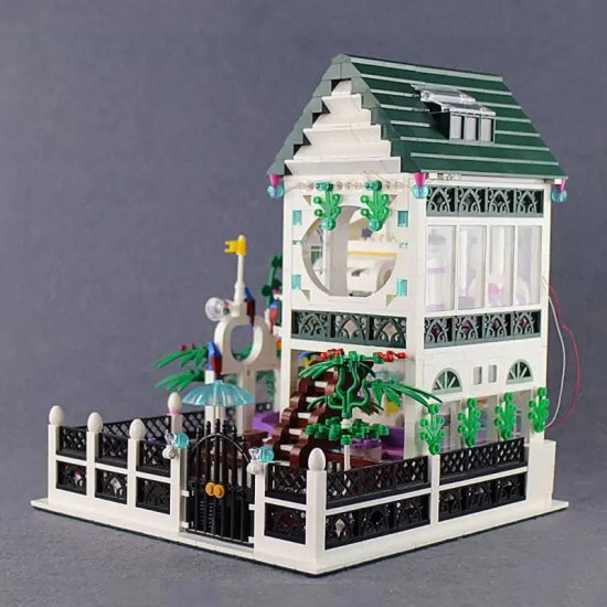 moc street expert city romantic house bricks toy moc street expert city romantic house bricks toy
