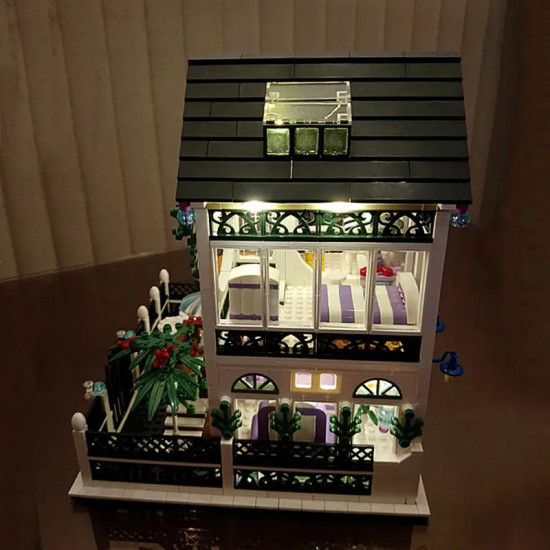 moc street expert city romantic house bricks toy moc street expert city romantic house bricks toy