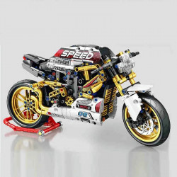 moc street fighter ducati v4s motorcycle bricks toy 82006