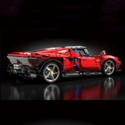 moc super ferrari sp3 racing sports car bricks toys t5032