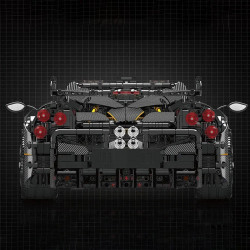 moc supercar pagani huayra racing car bricks toy