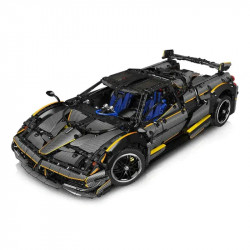 moc supercar pagani huayra racing car bricks toy