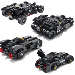 moc superhero batmobile batman racing car bricks toy