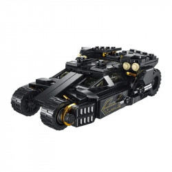 moc superhero racing batmobile car bricks toy