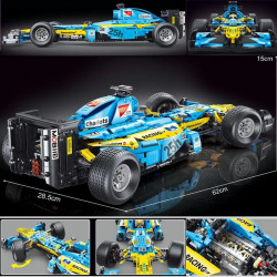 moc t5008 rc f1 formula racing sports car bricks toys