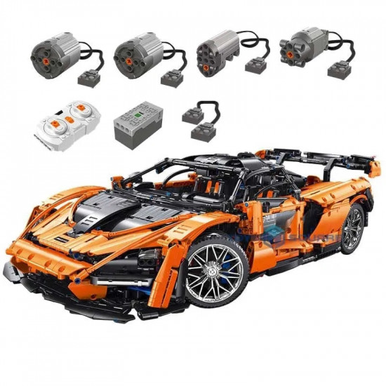 moc t5013 rc motorized mclaren senna hypercar bricks toy moc t5013 rc motorized mclaren senna hypercar bricks toy