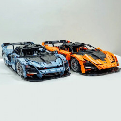 moc t5013a hypercar mclaren senna racing car bricks toy