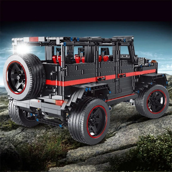 moc t5016a tech king kong barbie off-road suv bricks toy moc t5016a tech king kong barbie off-road suv bricks toy