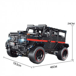 moc t5016a tech king kong barbie off-road suv bricks toy