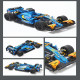 moc tech blue alternate f1 racing car bricks toy 023007 moc tech blue alternate f1 racing car bricks toy 023007