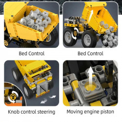 moc tech city mining truck cars bricks toys c65001