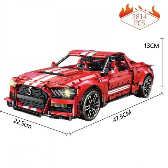 moc tech classic shelby gt500 racing car bricks toy t5017b moc tech classic shelby gt500 racing car bricks toy t5017b