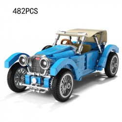 moc tech classic vintage t38 car bricks toys 705600