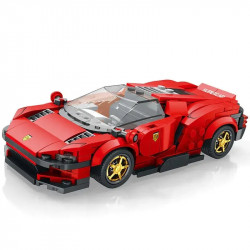 moc tech ferrari daytona sp3 11027 super racing car bricks toy